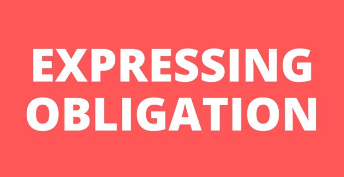 Contoh Dialog Expressing Obligation