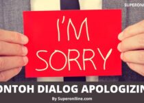 Contoh Dialog Apologizing