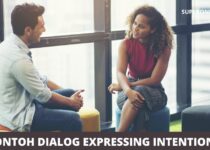 Contoh Dialog Expressing Intention