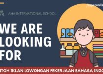Contoh Iklan Lowongan Pekerjaan Bahasa Inggris