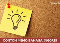 Contoh Memo Dalam Bahasa Inggris