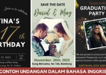 Contoh Undangan Dalam Bahasa Inggris